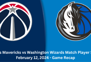 Dallas Mavericks vs Washington Wizards Match